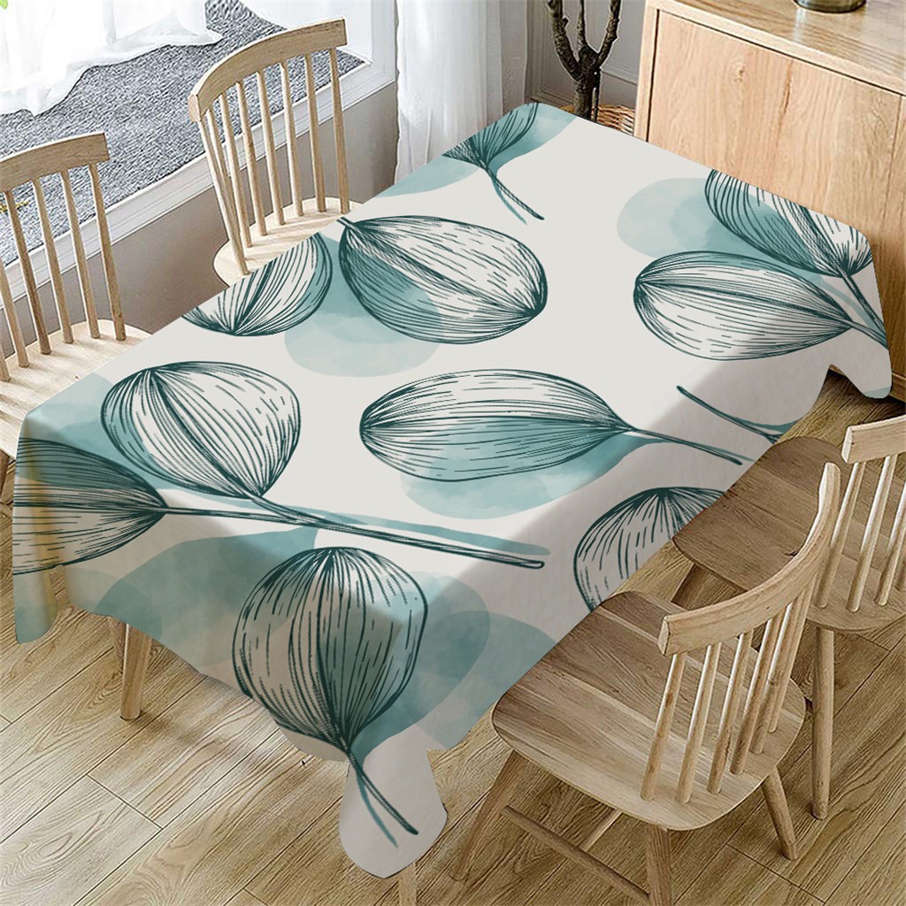 tablecloth tree leaf printed table cloth tablecloth kitchen home