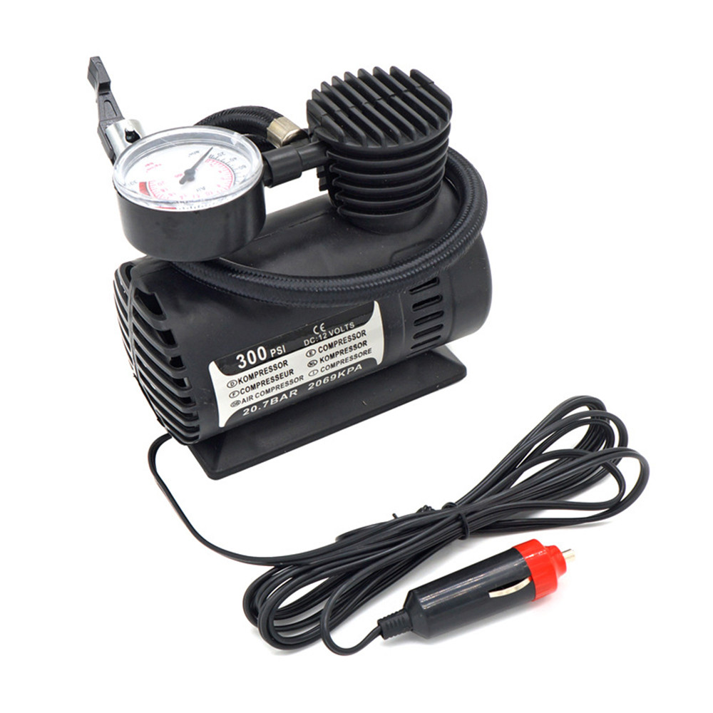 Details about   12V 300PSI Portable Mini Air Compressor Auto Car Electric Tire Air Inflator Pump 