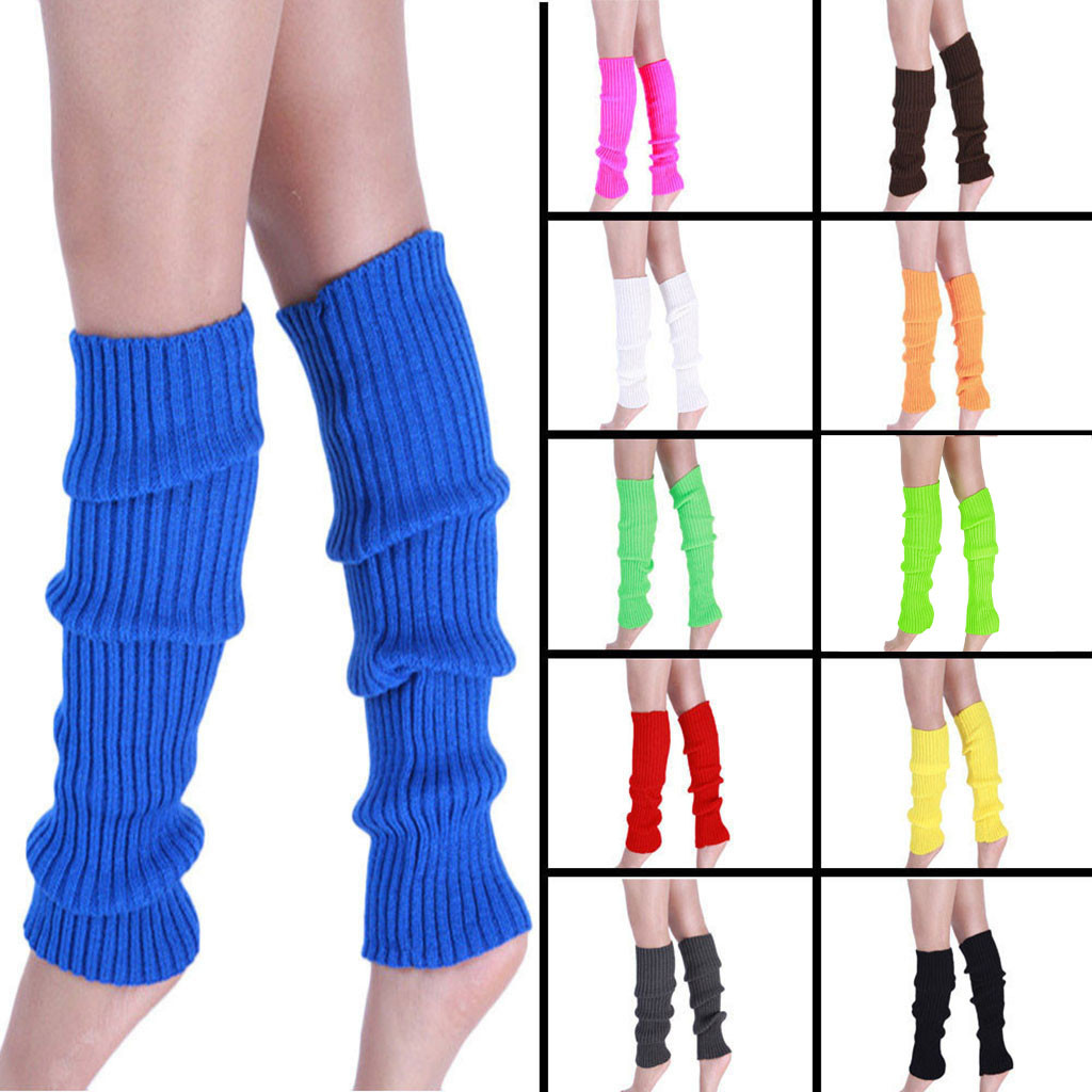 Description Picture 2 of itemWomen Socks Warmer Knit Leg Stockings High Socks Leg Warmers Knee High Winter Sock Long Sock Legs Stockings гетры WYY beenwarmer