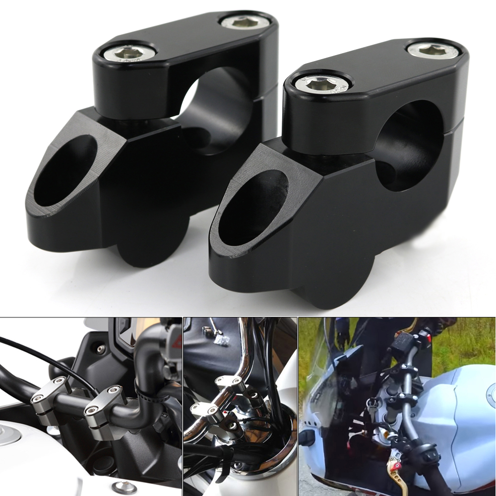 Fit For BMW G310R 2017-2019 22mm 7/8" Motorcycle Offset Handle Mount Clamp Riser