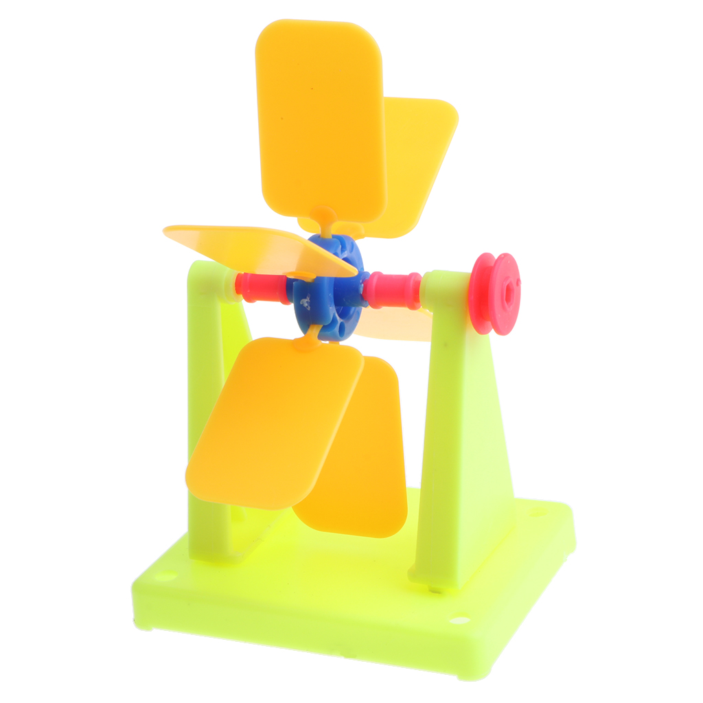 Science Experiment Kit School Educational Toy Novelty DIY Water Wheel Model 