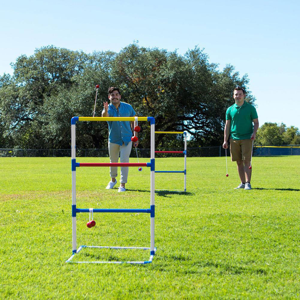 Golfspiele Ladder Ball Set Hinterhof Spielzeug mit 1 x Leiter 6 x Bälle für 