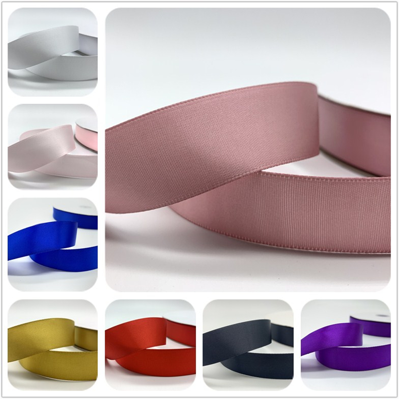 Description Picture 2 of item5yards/Lot 6/10/15/20/25/38/50mm Silk Satin Ribbon Polyester Ribbon For Handmade Bow Wedding Christmas Decoration Sewing Fabric