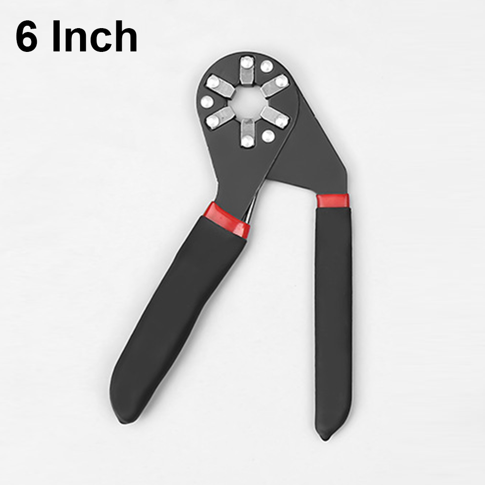 6" Wrench Hexagon Multifunctional Tool Removal Tool Torque Adjustable