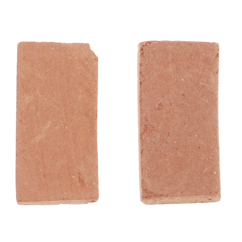 1/35 Scale Resin Kits Mini Red Bricks Model DIY Building Miniature Diorama Accessory, Pack of 50