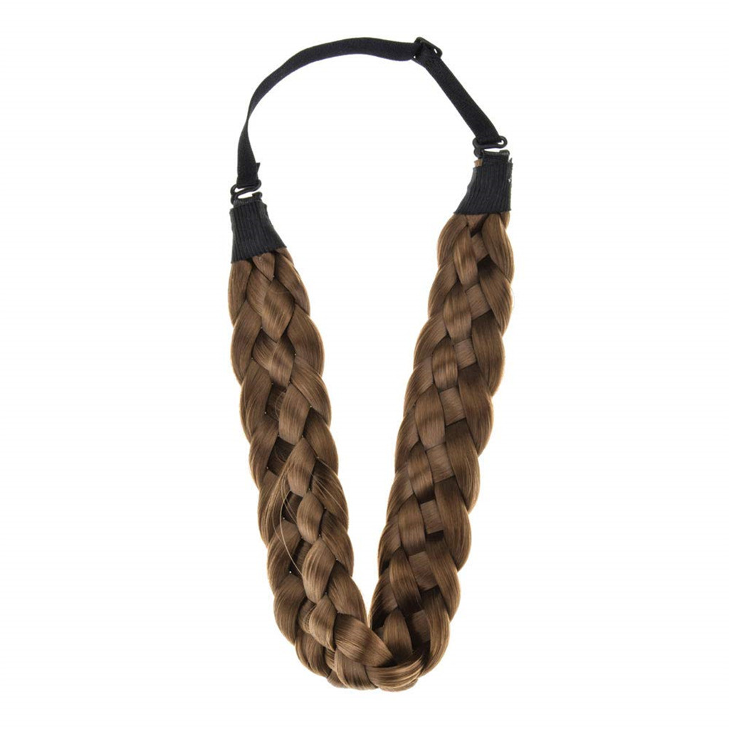 Vintage Braided Hair Band for Women & Girls