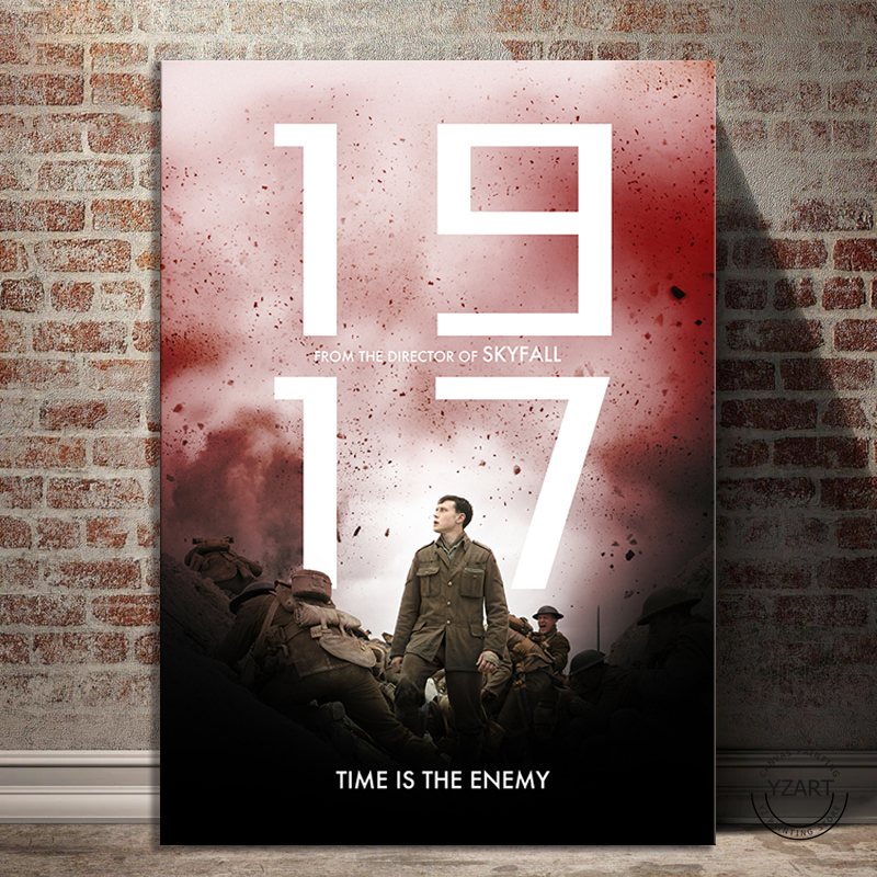 Time is the Enemy Sky Fall Movie Art Silk Poster 24x36 1917
