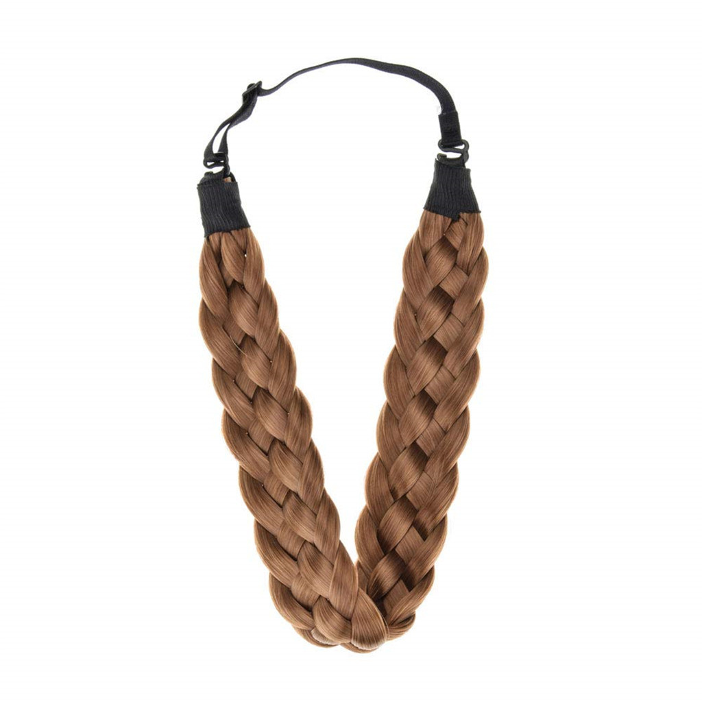 Vintage Braided Hair Band for Women & Girls