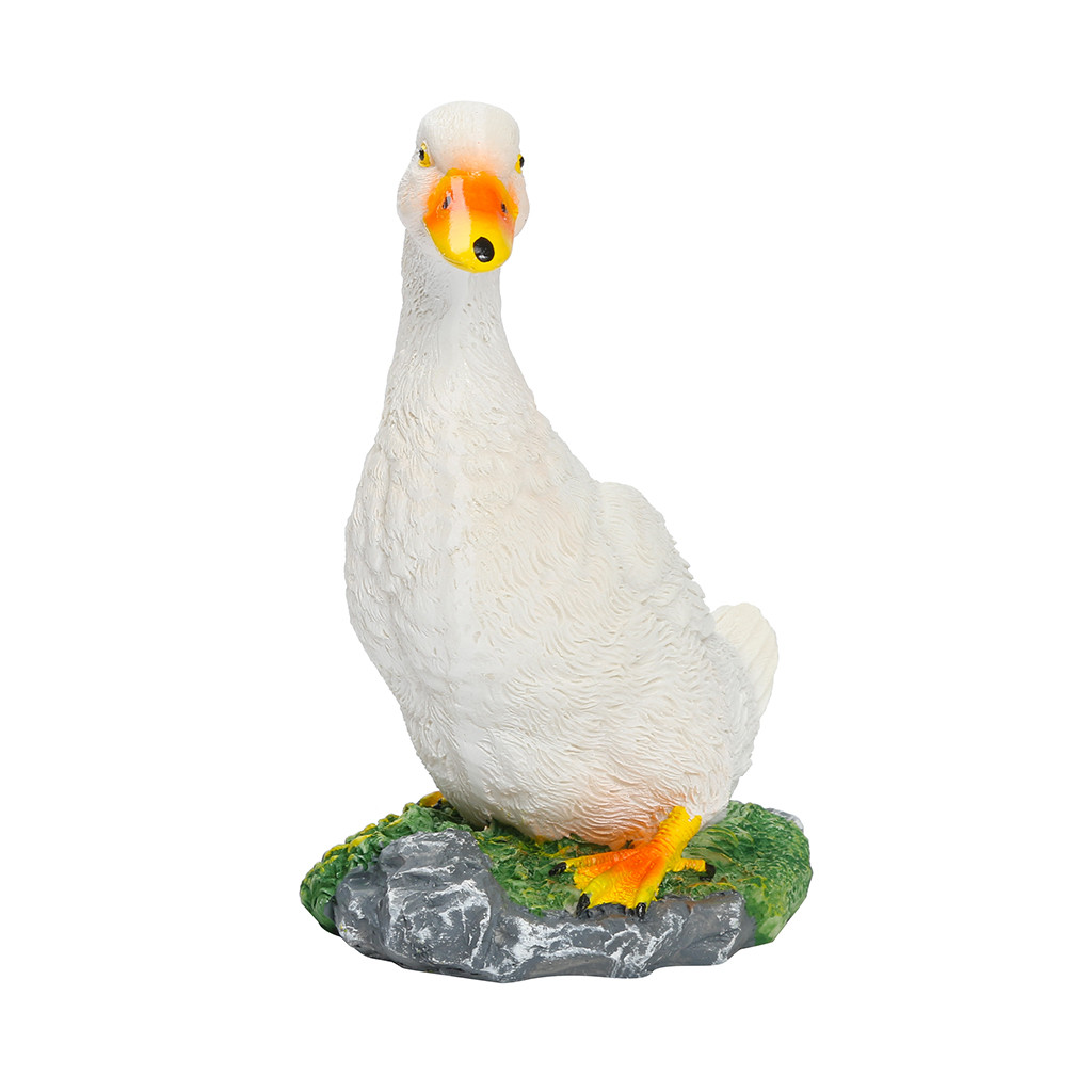 resin duck garden ornaments