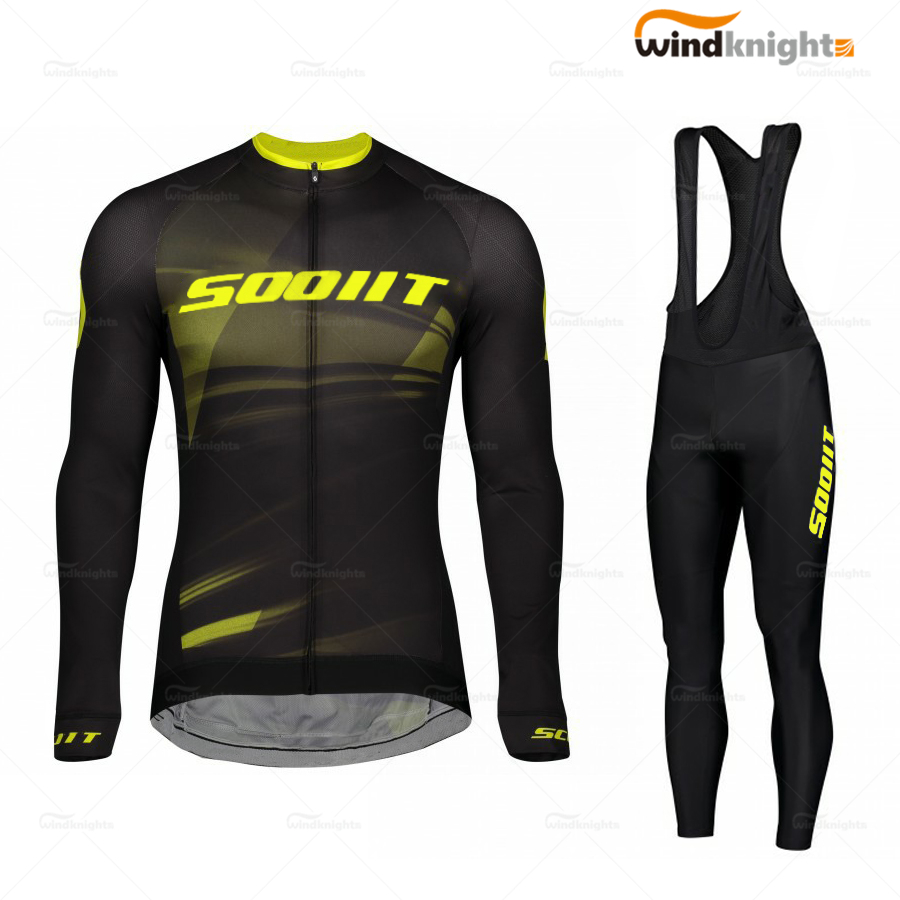 scott long sleeve cycling jersey