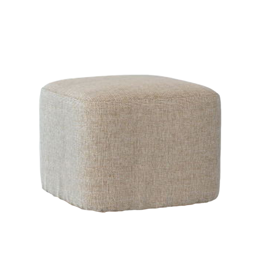 Linen Cotton Ottoman Cover Square Stool Covers Slipcover for Footstool Decor Bar Home Kitchen Hotel Office Wedding Celebration
