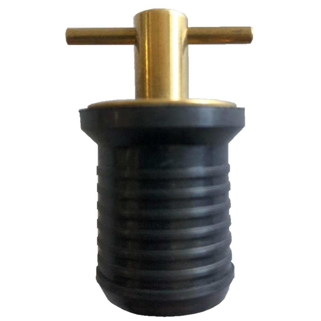 Twist Type Brass Drain Plug Boat Marine Coolers Hulls Marine TurnTite