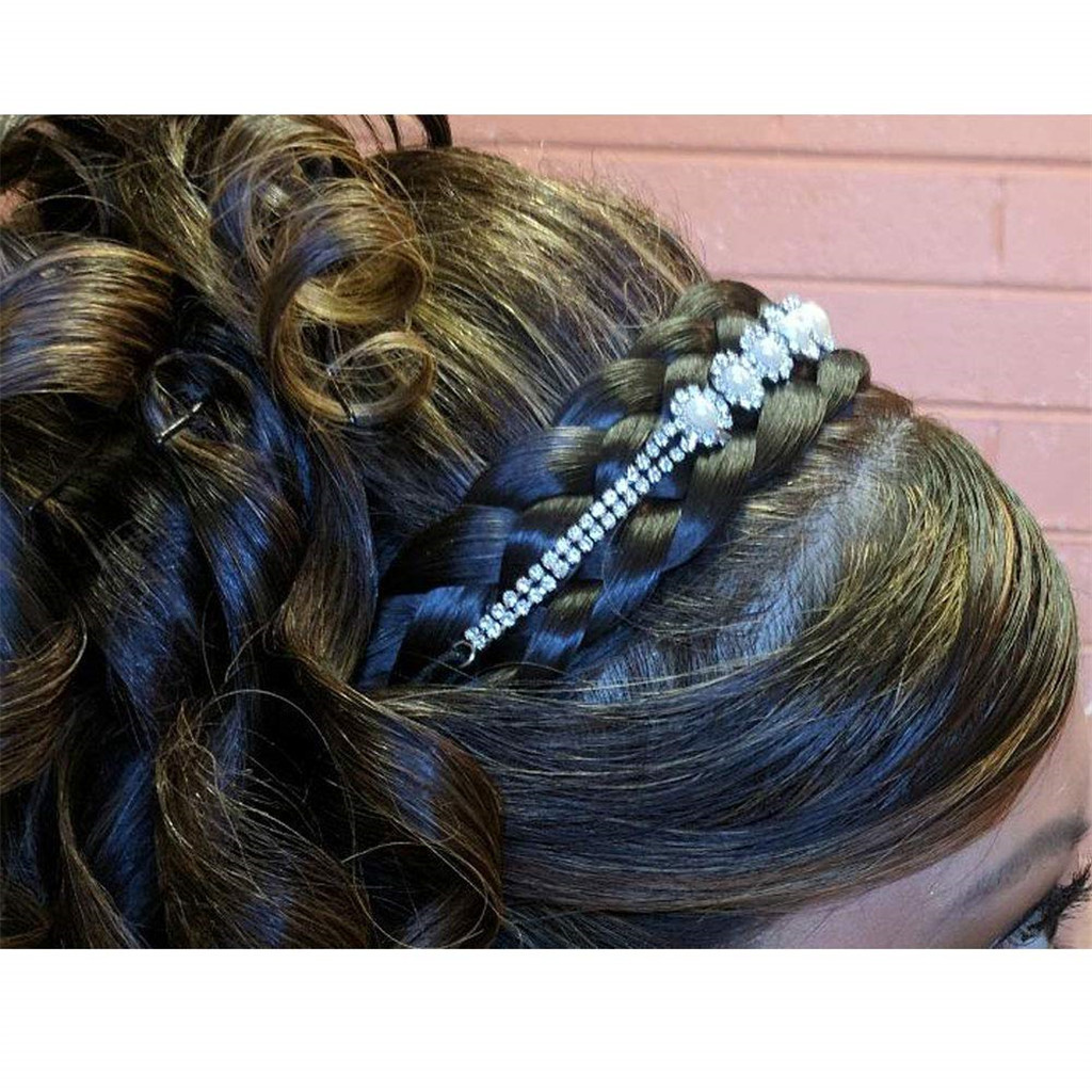Vintage Braided Hair Band for Women & Girls