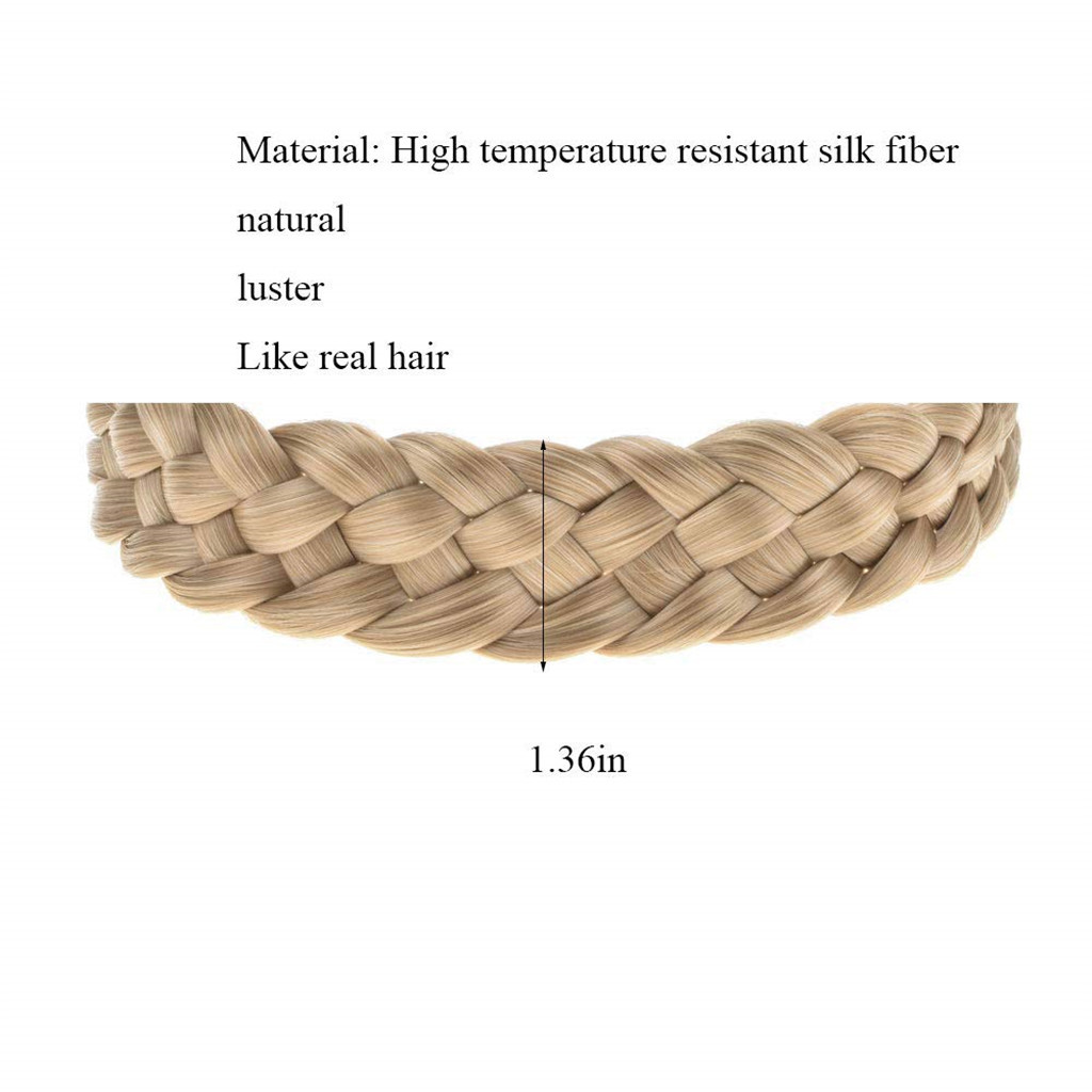 Vintage Braided Hair Band for Women & Girls