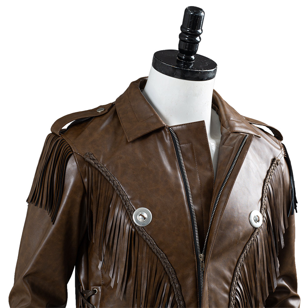 tiger king leather jacket