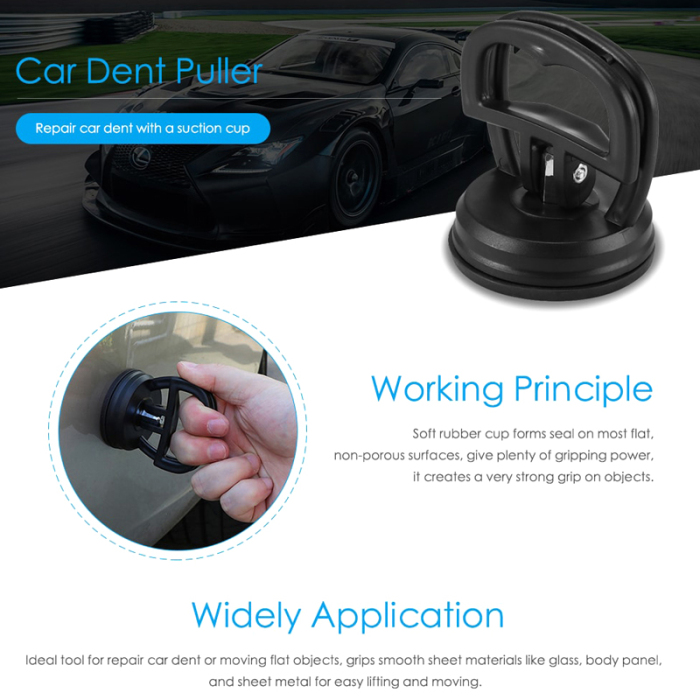 Power Grip Vacuum Cup 4Inch Grips glass sheet metal durable soft