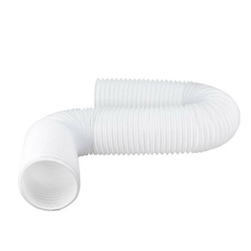 PVC Extend Vent Hose for Portable Air Conditioner Replacement hose，Counterclockwise Installation Direction Length 59 Inch JIANZHENKEJI 5 Inch Diameter Intake/Exhaust Hose 