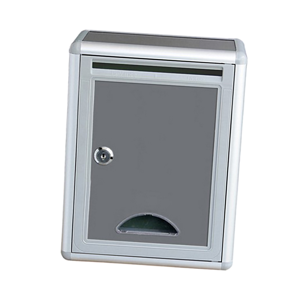 Description Picture 6 of itemAluminium Alloy Mailbox Waterproof Post Box for Office Home Balcony Garden