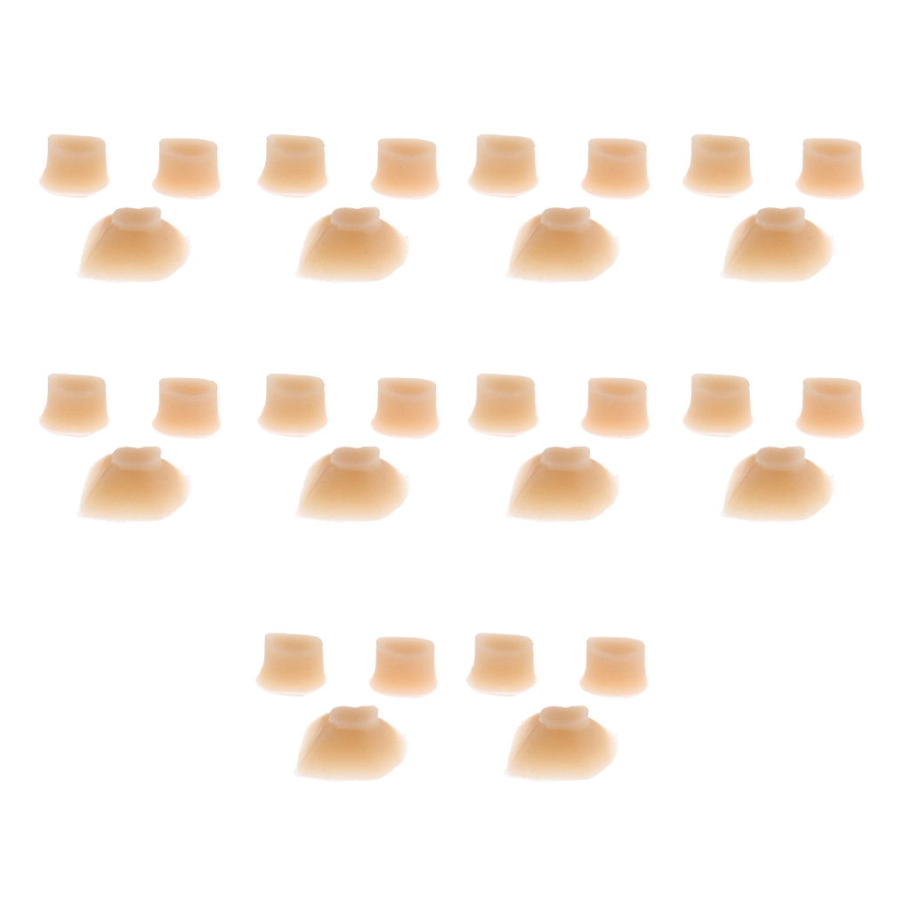 Description Picture 2 of itemDurable 10 Sets Flute Buttons Pads Flute Repair Replacement Accessory