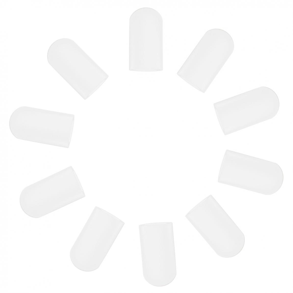 Description Picture 4 of item10Pcs Silicone Drum Stick Sleeves Stick Head Protective Mute Cover Cap for Jazz Snare Electronic Dumb Drum Exercise Drumstick