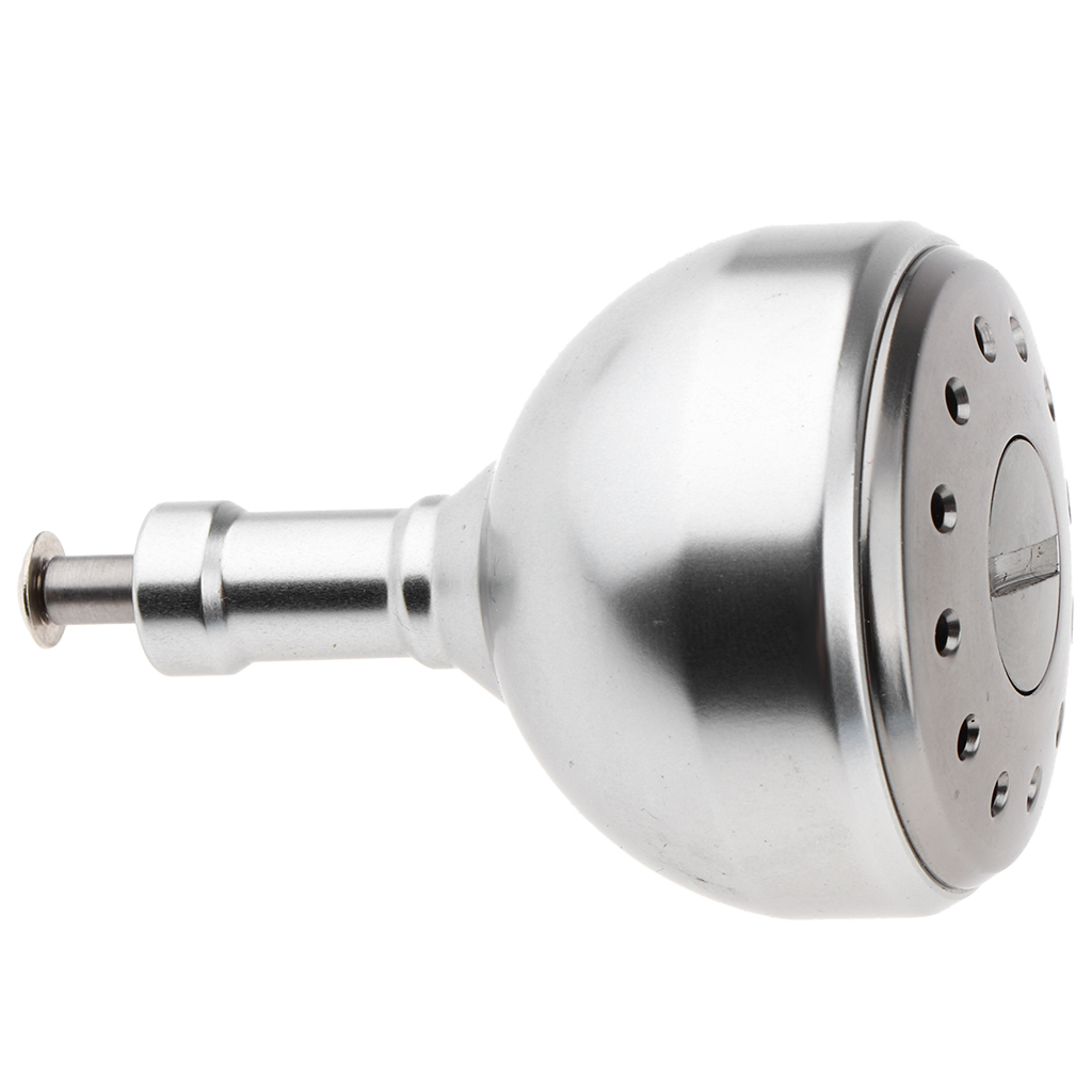 Fishing Reel Handle Ball Power Knob Anti-corrosion for All Reels 45mm Silver 
