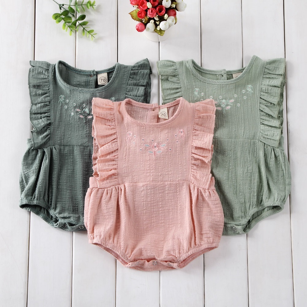 frill sleeve vest top