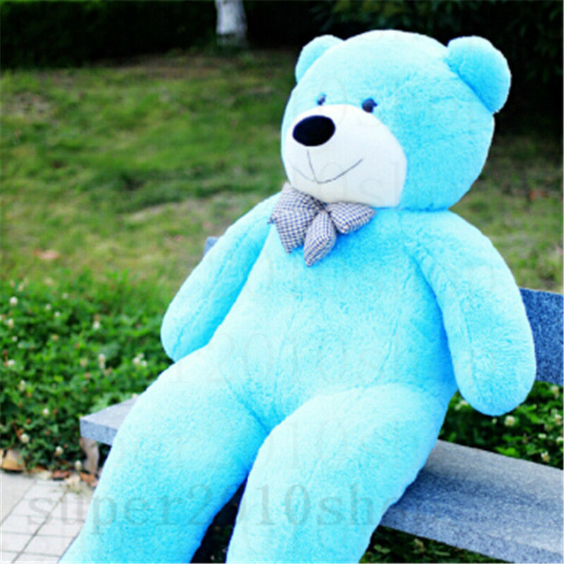 giant blue teddy bear