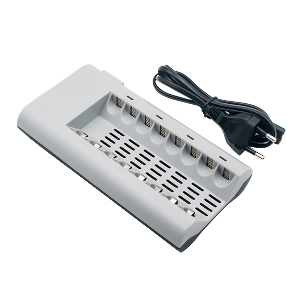 Universal Inteligente LCD Cargador para Aa AAA C D PP3 Nimh Pilas Gb Eu Us Au