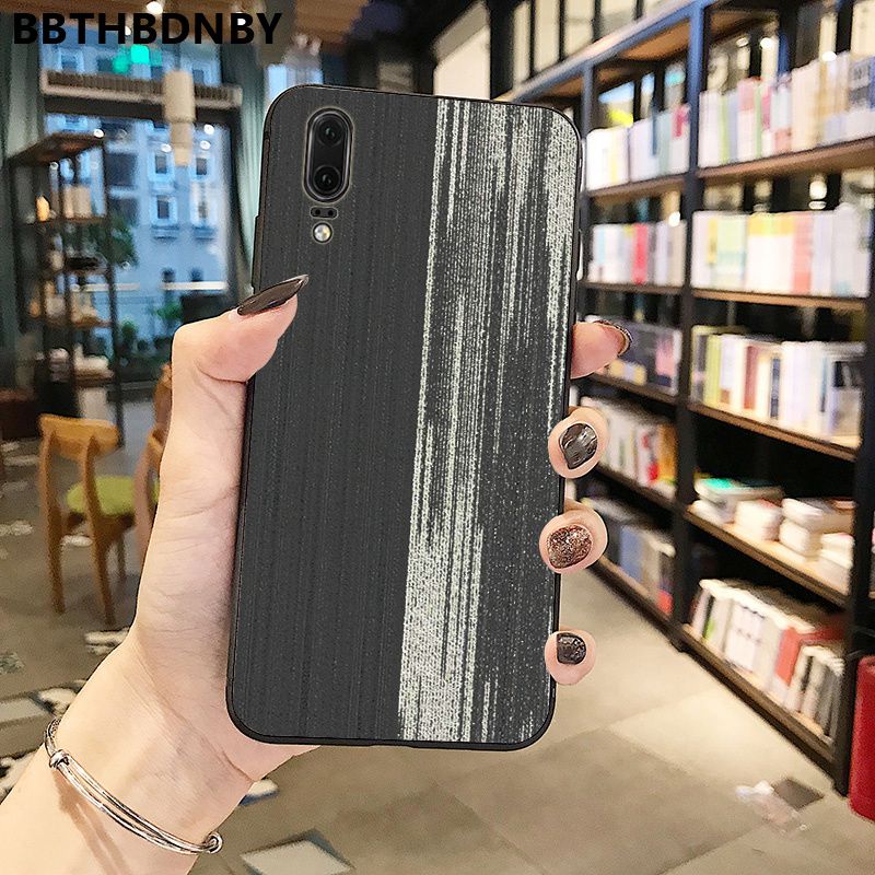 For huawei P30 Wood grain