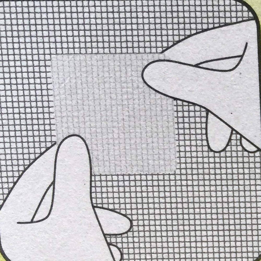Description Picture 5 of item5PCS Window and Door Screen Repair Patch Adhesive Repair Kit Home Textile hor reparatie tape заплатка на москитную сетку