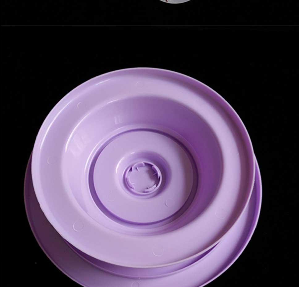 Diy Pan Baking Tool Plastic Cake Plate Turntable Rotating Anti Skid Round Cake Stand Cake Decorating Rotary Table Kitchen Free Shipping Dealextreme