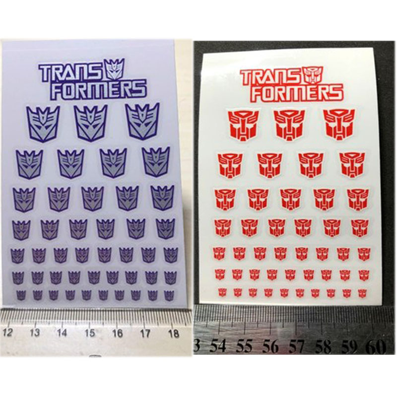 Transformers G1 Decepticons /Autobots 90 Symbol Sticker Decal for Custom COOL 