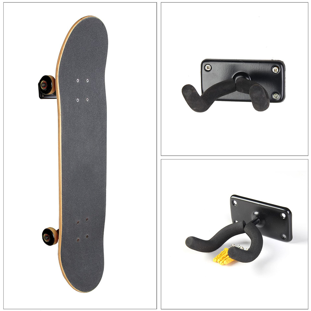 Skateboard Wandhalterung Wanthalter für Snowboard Skateboard Longboard aus Alu Skateboard Wandhalterung Wanthalter für Snowboard Skateboard Longboard aus Alu