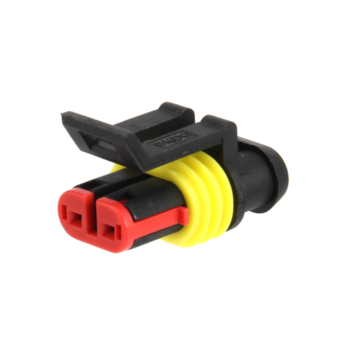 Selotrot 10 Juegos 2 Pines Impermeable para Coche Atv Cable El/éctrico Cable Conector 12V