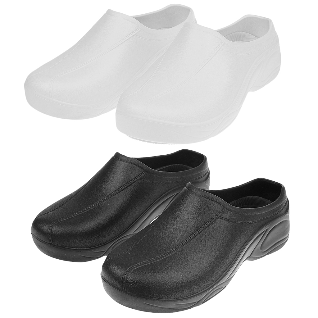 Women Garden Catering Chef Cook  Nurse Shoes Ultralite Orthopedic Clogs