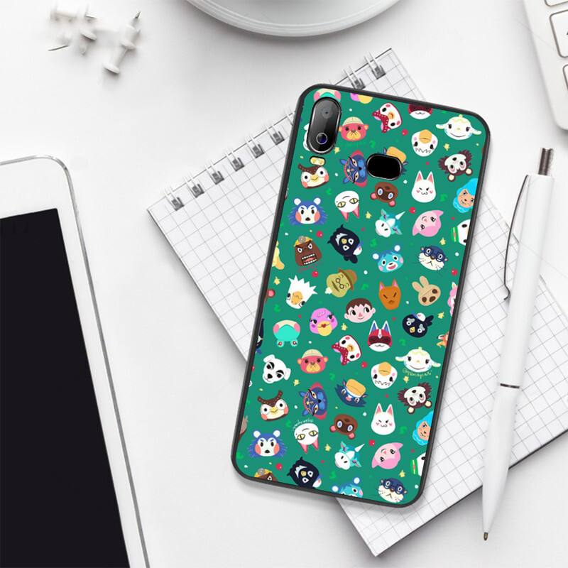 CUTEWANAN Animal Crossing Newly Arrived Black Cell Phone Case For