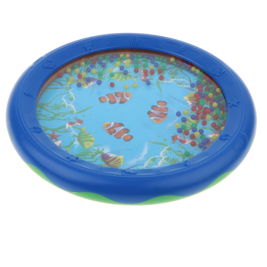 Baby Toddler Colorful Ocean Wave Drum Sea Sound Early Learning Toy Gift 