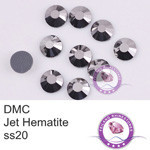 Jet Hematite ss20