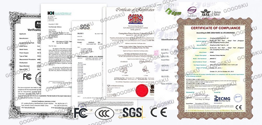 GOGOSKU Certification