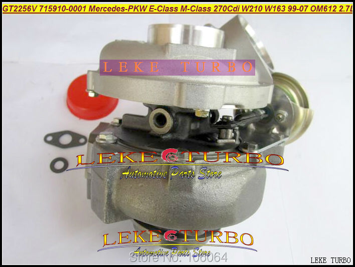 GT2256V 715910-5002S 715910 Turbo Turbocharger For Mercedes-PKW E-Class 270 CDI W210 M-Class W163 1999-07 OM612 2.7L 170HP (3)