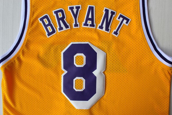 Kobe Bryant #8 First Season Yellow (2)