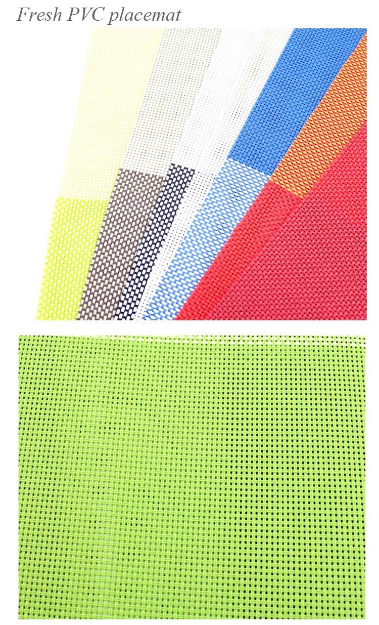 fresh pvc placemat