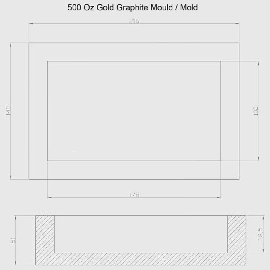 500-oz-gold-graphite-ingold-mould-mold