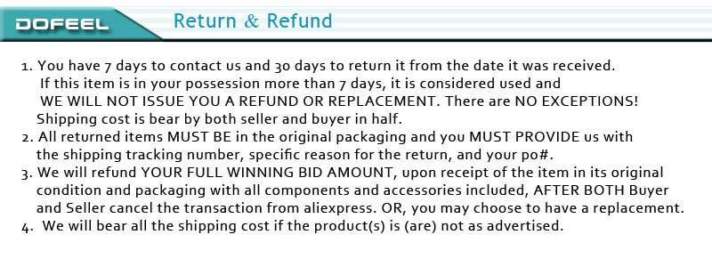 return and refund