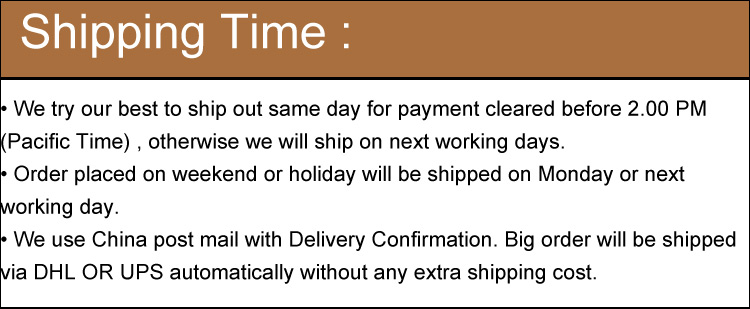 1 shipping times