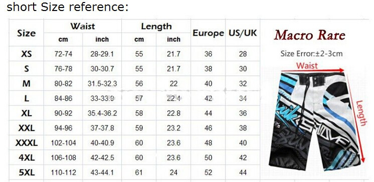 Размеры шорт мужских таблица по росту Размеры шорт мужских таблица по росту