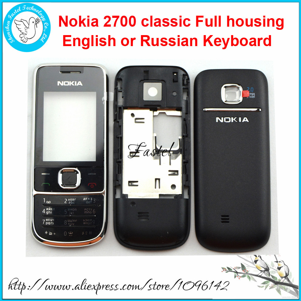 Купить для nokia 2700c 2700 классический новый полный мобильный телефон  жилья охватывает случай + английский или Русский Клавиатура/клавиатура +  инструменты в интернет-магазине с бесплатной доставкой из Китая, низкие  цены | Nazya.com