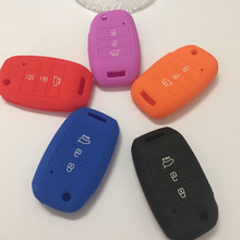 silicone car key case KIA car key cover for kia rio sportage 13 14 sorento cerato