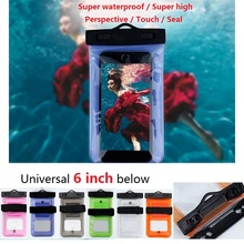 Hillsionly Travel Swimming Waterproof Bag Case Cover for LG G2/G2mini/G3/Nexus 5/Oneplus One For HTC Desire 816/M7/M8 Cell Phone