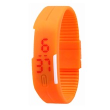 Fashion Sport LED Watches Silicone Rubber Touch Screen Digital Watches Men Women Waterproof Bracelet Wristwatch Y60